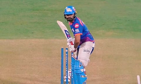 ஐபிஎல்: தீவிர பயிற்சியில் ரோகித் சர்மா