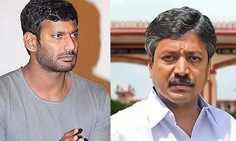 "இந்தமாரி பண்ணாதீங்க சார்".. சி.வி.சண்முகத்தின் அவதூறு பேச்சுக்கு நடிகர் விஷால் கண்டனம்