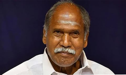 புதுவை சட்டமன்ற தேர்தல்: முதல்வர் ரங்கசாமி 2 தொகுதிகளில் போட்டி:  வேட்பு மனு தாக்கல்
