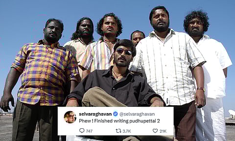 "புதுப்பேட்டை 2" படத்தின் அப்டேட் கொடுத்த செல்வராகவன்