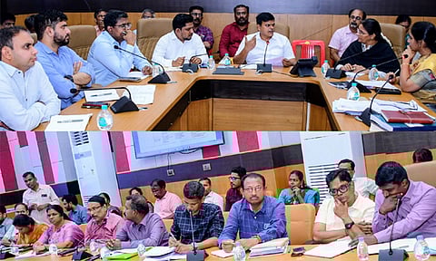 85 வயதிற்கு மேற்பட்டவர்கள், மாற்றுத்திறனாளிகளுக்கு தபால் வாக்கிற்கான விண்ணப்ப படிவம் வினியோகம்