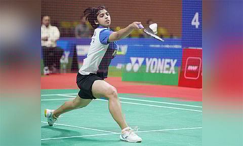 சர்வதேச பேட்மிண்டன் - ஜப்பான் வீராங்கனைக்கு ஷாக் கொடுத்த இந்தியாவின் தன்வி... அரைஇறுதிக்கு முன்னேற்றம்