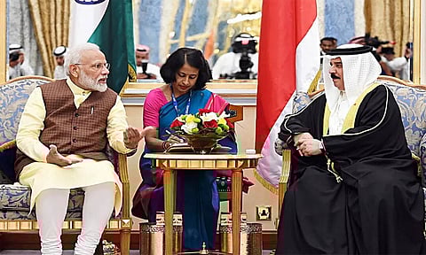 பஹ்ரைன் மன்னருடன் பிரதமர் மோடி பேச்சு- ஈரான் தாக்குதலுக்கு கண்டனம்
