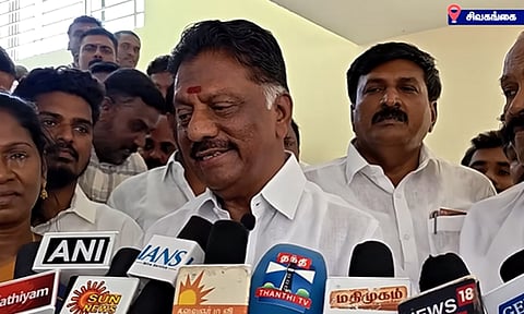 ‘டெல்லி மட்டுமல்ல, அமெரிக்காவே மிரட்டினாலும் மு.க.ஸ்டாலின் பணியமாட்டார்’ - ஓ.பன்னீர்செல்வம்