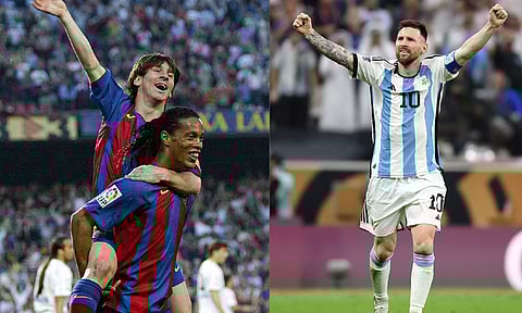  “மெஸ்ஸியின் மாணவன் நான்” - ரொனால்டினோ 