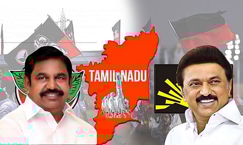 தேர்தலுக்கு ஒரு மாதம்.. வேட்புமனு தாக்கலுக்கு ஒரு வாரம்: திமுக, அதிமுக கூட்டணிகளில் தொகுதி பங்கீட்டில் தொடரும் இழுபறி