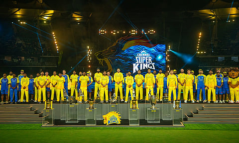 சென்னை சூப்பர் கிங்ஸ் அணியின் ரியூனியன் நிகழ்ச்சியில் நடந்த சுவாரசிய நிகழ்வுகள்