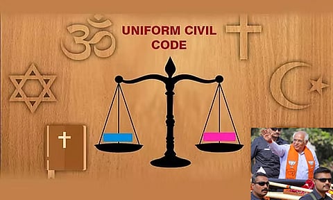 குஜராத்தில் பொது சிவில் சட்டம்: சட்டசபையில் மசோதா தாக்கல் 

