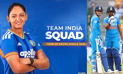 தென் ஆப்பிரிக்காவுக்கு எதிரான டி20 தொடர் - இந்திய அணி அறிவிப்பு... 2 புதுமுகங்களுக்கு இடம் 