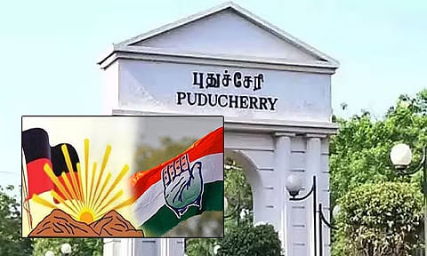 வாபஸ் பெற மறுத்த வேட்பாளர்கள்: புதுச்சேரியில் 6 தொகுதிகளில் தி.மு.க. - காங்கிரஸ் நேரடியாக போட்டி