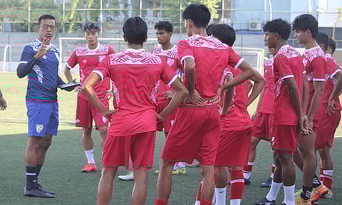 தெற்காசிய கால்பந்து சாம்பியன்ஷிப்: பாகிஸ்தானை எதிர்கொள்ளும் இந்தியா