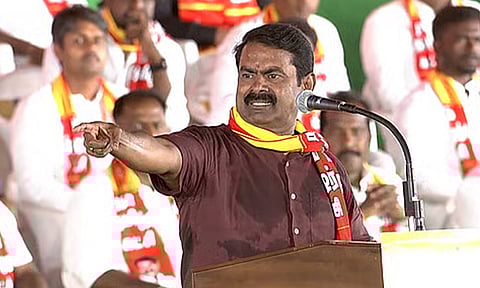 “குடிப்பவர்கள் வாக்கு வேண்டாம்; குடிமக்களின் வாக்குதான் வேண்டும்” - சீமான்