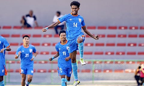 தெற்காசிய கால்பந்து சாம்பியன்ஷிப்: பாகிஸ்தானை வீழ்த்திய இந்திய அணி