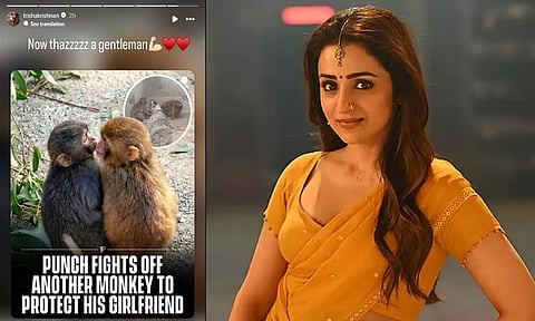 இவர்தான் ஜென்டில்மேன்-  வைரலாகும் நடிகை திரிஷாவின் பதிவு