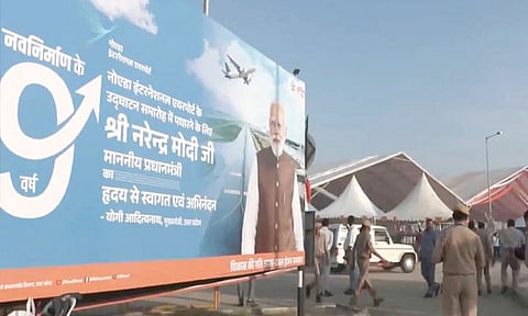 
உ.பி.:  ரூ.11,200 கோடி மதிப்பிலான முதல்கட்ட நொய்டா சர்வதேச விமான நிலையத்தை பிரதமர் மோடி இன்று திறந்து வைக்கிறார்
