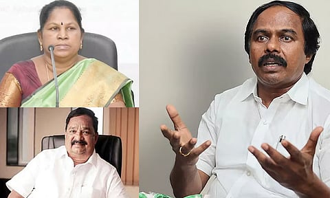 திமுகவில் 3 அமைச்சர்களுக்கு மீண்டும் தேர்தலில் போட்டியிட சீட் மறுப்பு

