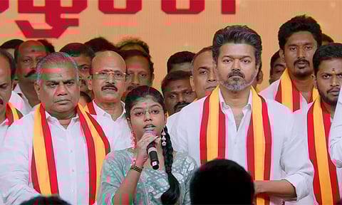 
பெரம்பூர், திருச்சி கிழக்கு:  2 தொகுதிகளில் களமிறங்கும் விஜய்: தவெக வேட்பாளர்கள் பட்டியல் வெளியீடு
