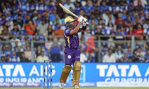 ரகானே,  ரகுவன்ஷி அதிரடி: கொல்கத்தா அணி 220 ரன்கள் குவிப்பு