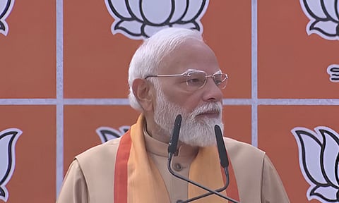 கேரள சட்டசபை தேர்தல்; என்.டி.ஏ.வுக்கு ஆதரவான மனநிலை உள்ளது:  பிரதமர் மோடி
