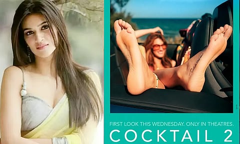 ’நடித்ததிலேயே கவர்ச்சியான கதாபாத்திரம்’... ’காக்டெய்ல் 2’ அப்டேட் கொடுத்த கிரித்தி சனோன்