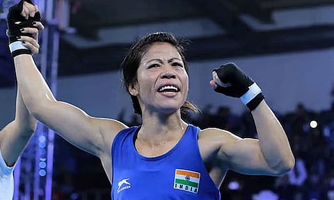 'மீண்டும் களம் திரும்ப கடுமையாக உழைக்கிறேன்' - மேரி கோம்
