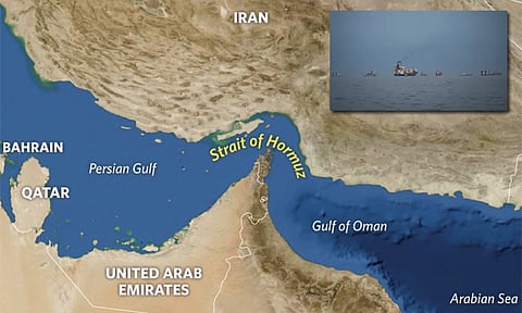 ஈரானில் ஹார்முஸ் நீரிணையை எண்ணெய் கப்பல்கள் கடக்க இனி சுங்கக் கட்டணம்..!