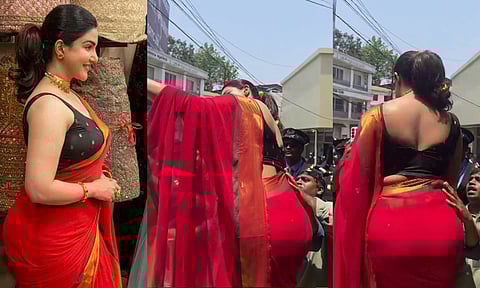 கூட்ட நெரிசலில் அநாகரீகம்.. நடிகை ஹனி ரோஸிடம் எல்லை மீறிய ரசிகர்கள்