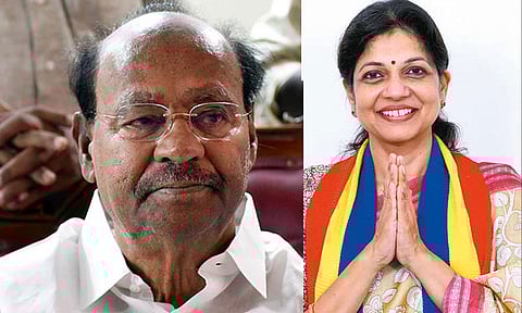 தர்மபுரியில் சவுமியா அன்புமணிக்கு எதிராக சரவணன் என்பவரை களமிறக்கிய ராமதாஸ்