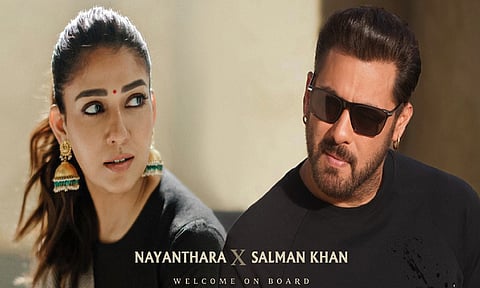 “வாரிசு” பட  இயக்குநரின் படத்தில் சல்மான்கானுடன் இணையும் நயன்தாரா 