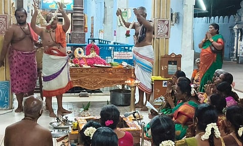 ஆறுமுகநேரியில சுப்பிரமணியர்-வள்ளி திருக்கல்யாண வைபவம்