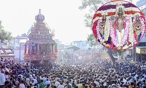 பழனியில் நடைபெற்ற பங்குனி உத்திர தேரோட்டம்