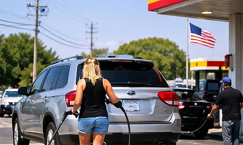 அமெரிக்காவில் பெட்ரோல், டீசல்  விலை  4 ஆண்டுகளில் இல்லாத அளவுக்கு உயர்வு