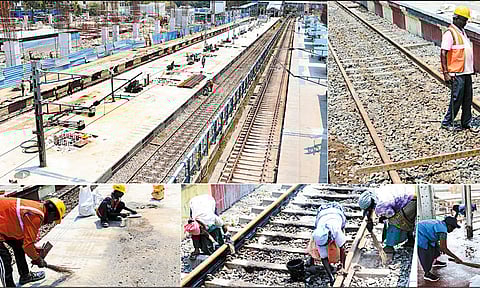 எழும்பூரில் 5-ம் தேதி முதல் புறநகர் ரெயில் சேவை சீராகும்: அதிகாரிகள் தகவல்