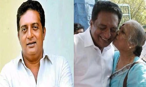 தாயின் இறுதி சடங்கை வைத்து விமர்சனம்.. பதிலடி கொடுத்த பிரகாஷ்ராஜ்