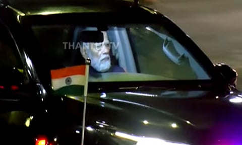 புதுச்சேரியில் பிரசாரம் நிறைவு; சென்னை திரும்பினார் பிரதமர் மோடி