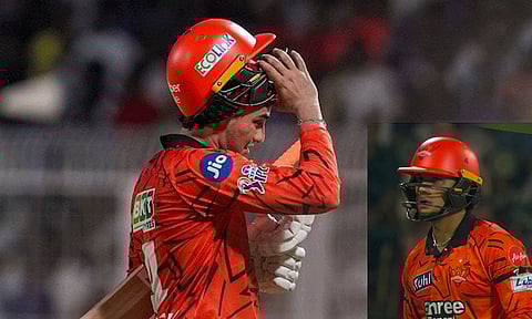 கொல்கத்தாவுக்கு எதிரான போட்டியில் அபிஷேக் சர்மாவிற்கு அபராதம்- ஏன் தெரியுமா? 