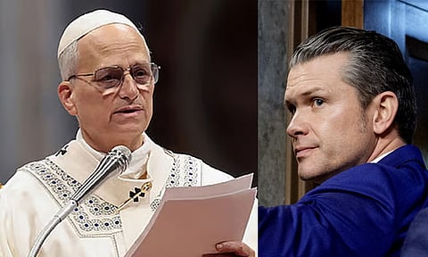 போரில் வெற்றிபெற இயேசுவிடம் பிரார்த்திக்க சொல்வதா?: அமெரிக்காவுக்கு போப் கண்டனம்
