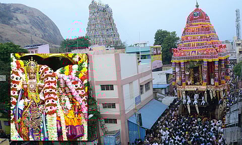 திருப்பரங்குன்றம் கோவிலில் தேரோட்டம் கோலாகலம்: திரளான பக்தர்கள் வழிபாடு