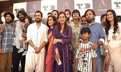 ஜித்து மாதவன் மனைவி  இயக்கும் படப்பிடிப்பை துவங்கி வைத்த சூர்யா