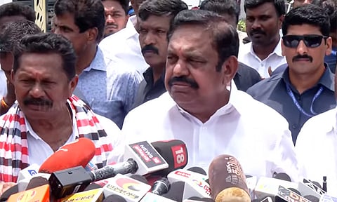 விஜய் பேச்சு அறியாமையை காட்டுகிறது: வேட்பு மனு தாக்கல் செய்த பின் எடப்பாடி பழனிசாமி  விமர்சனம்