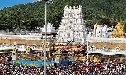 திருப்பதி கோவிலில் ஒருநாள் உண்டியல் காணிக்கை ரூ.3.78 கோடி 
