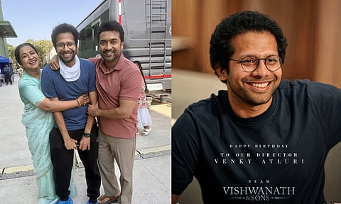 இயக்குநர் வெங்கி அட்லூரிக்கு  பிறந்தநாள் வாழ்த்து தெரிவித்த நடிகை ராதிகா 