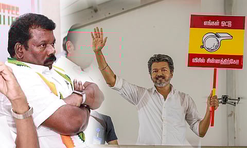 எங்களை சீண்டும் வேலையை தவெக தலைவர் விஜய் உடனடியாக நிறுத்த வேண்டும்; காங்கிரஸ் 

