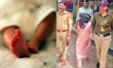 கணவரை பிரிந்து வேறு திருமணம் செய்வதற்காக குழந்தையை கொன்று உடலை கிணற்றில் வீசிய கொடூர தாய்