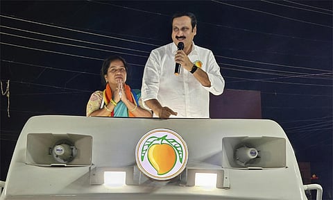 திமுக ஆட்சியை வீட்டிற்கு அனுப்பும் நேரம் வந்துவிட்டது - அன்புமணி 