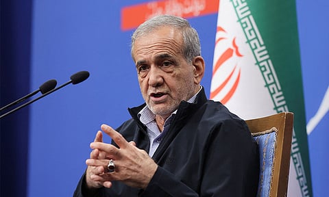 காமேனி மரணத்தின் 40-ம் நாள்:  நாடு முழுவதும் இரங்கல்; ஈரான் அதிபர் பங்கேற்பு
