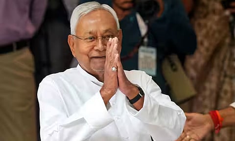 மாநிலங்களவை உறுப்பினராக இன்று பதவியேற்கிறார் நிதிஷ்குமார் 