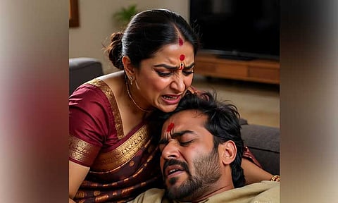 நடைபயிற்சி சென்றபோது வாக்குவாதம்... கோபத்தில் மனைவி செய்த விபரீத செயல்