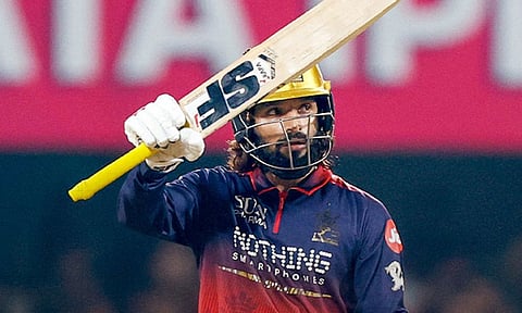 ரஜத் படிதார் அபாரம்... ராஜஸ்தான் அணிக்கு 202 ரன்கள் இலக்கு நிர்ணயித்த பெங்களூரு 