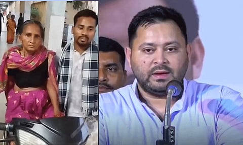 சக்கர நாற்காலி கூட இல்லாத கொடுமை: ஸ்கூட்டரில் அழைத்து வரப்படும் நோயாளிகள்